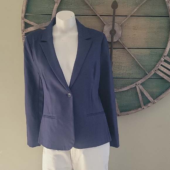 J. Crew Factory Ponte Work Blazer - Picture 2 of 16